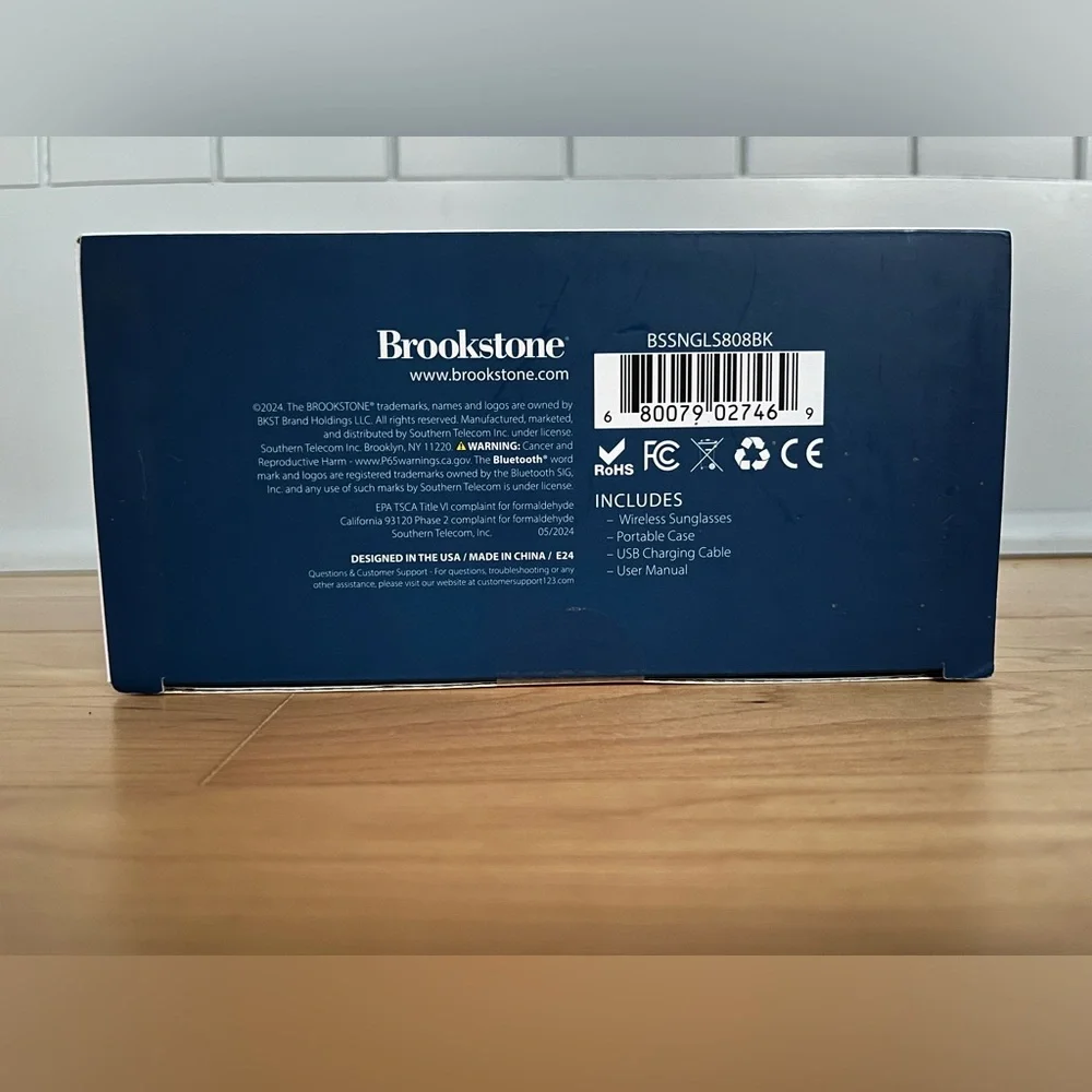 Brookstone Wireless Sport Sunglasses